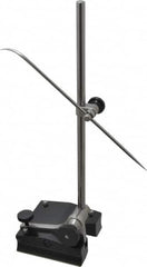 Starrett - 1 Spindle, 12 Inch Spindle Length, Surface Gage - 3-1/2 Inch Long x 3-3/16 Inch Wide Base, Hardened Steel - Americas Industrial Supply