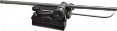 Starrett - 2 Spindle, 12 and 18 Inch Spindle Length, Surface Gage - 3-1/2 Inch Long x 3-3/16 Inch Wide Base, Hardened Steel - Americas Industrial Supply