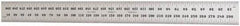 Starrett - 300mm Long, 0.5, 1mm Graduation, Flexible Steel Rule - Metric Graduation Style, 1" Wide, Silver, Satin Chrome Finish - Americas Industrial Supply