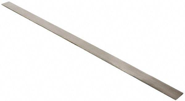 Starrett - 72 Inch Long x 3-5/32 Inch Wide x 9/32 Inch Thick, Square Edge Straightedge - 0.0004 Inch Edge Flatness, Steel, 0.0024 Inch Parallelism - Americas Industrial Supply