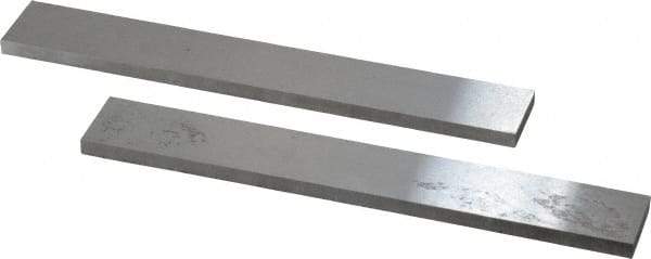 Starrett - 6" Long x 7/8" High x 3/16" Thick, Tool Steel Four Face Parallel - Sold as Matched Pair - Americas Industrial Supply