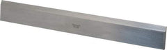 Starrett - 12 Inch Long x 1-13/32 Inch Wide x 11/64 Inch Thick, Beveled Edge Straightedge - 0.0004 Inch Edge Flatness, Steel, 0.0004 Inch Parallelism, 1 Beveled Edge - Americas Industrial Supply