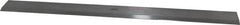 Starrett - 18 Inch Long x 1-13/32 Inch Wide x 11/64 Inch Thick, Beveled Edge Straightedge - 0.0004 Inch Edge Flatness, Steel, 0.0006 Inch Parallelism, 1 Beveled Edge - Americas Industrial Supply