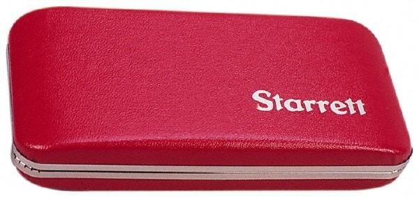 Starrett - Micrometer Case - 9" Max Measurement, Use with 216 & 216M Series Digital Micrometers - Americas Industrial Supply