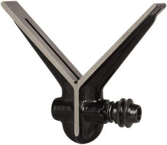 Starrett - 6 Inch Long Blade, Center Head - Smooth Black Enamel, Coated Forged and Hardened Steel - Americas Industrial Supply