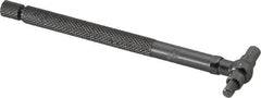 Starrett - 1/2 to 3/4 Inch, 4.2 Inch Overall Length, Telescoping Gage - 2-3/8 Inch Long Handle, Satin Chrome Finish - Americas Industrial Supply