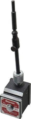 Starrett - 150 Lb Magnetic Force, Fine Adjustment Indicator Positioner & Holder with Base - Post & Rod, Rectangular Base, 1-15/16" Base Height, 1-5/8" Base Length, 1-7/8" Base Width - Americas Industrial Supply