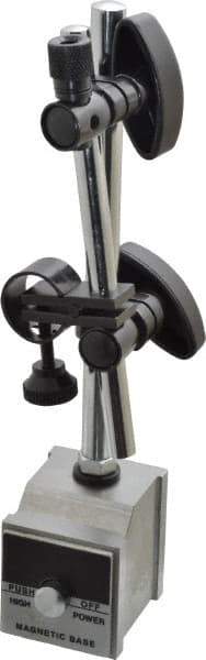 Value Collection - 50mm Wide Magnetic Indicator Base with On/Off Switch - Includes Holder - Americas Industrial Supply