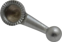 Starrett - 3mm Ball Diam, Carbide, Ball Test Indicator Contact Point - 5/32" Contact Point Length, Use with Starrett 711 Series Last Word Dial Test Indicators - Americas Industrial Supply