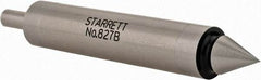 Starrett - 0.2" Head Diam, 1/2" Shank, Double End, Mechanical Edge Finder - Conical and Cylindrical Contact - Americas Industrial Supply