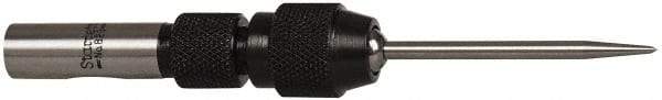 Starrett - Single End, Center Finder Set Mechanical - Conical Head Type, 4 Pieces - Americas Industrial Supply