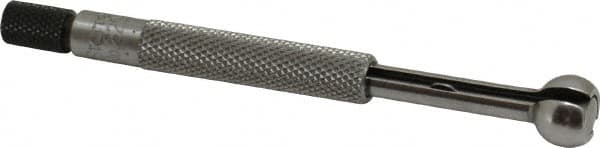 Starrett - 0.4 to 0.5 Inch Measurement, Small Hole Gage - 3-1/2 Inch Overall Length, Full Ball - Americas Industrial Supply