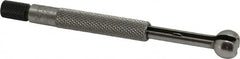 Starrett - 0.4 to 0.5 Inch Measurement, Small Hole Gage - 3-1/2 Inch Overall Length, Full Ball - Americas Industrial Supply