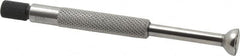 Starrett - 0.4 to 0.5 Inch Measurement, Small Hole Gage - 3-1/2 Inch Overall Length, Half Ball - Americas Industrial Supply