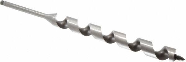 Lenox - 1-1/4", 7/16" Diam Hex Shank, 18" Overall Length with 12" Twist, Ship Auger Bit - Americas Industrial Supply