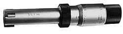 Starrett - 2.00 to 2-5/8", 3-1/16" Gage Depth, Mechanical Inside Hole Micrometer - 0.0003" Graduation, 0.0002" Accuracy, Ratchet Stop Thimble - Americas Industrial Supply