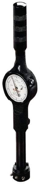 Starrett - 8 to 12-1/8" Dial Bore Gage - 0.0001" Graduation, 7" Gage Depth, Hardened Tool Steel - Americas Industrial Supply