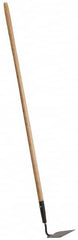 PRO-SOURCE - 6-1/4" Wide Square Steel Hoe - 48" Long Wood Straight Handle - Americas Industrial Supply