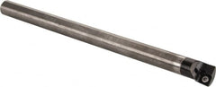 Kennametal - 19.56mm Min Bore Diam, 254mm OAL, 5/8" Shank Diam, E-SCLP Indexable Boring Bar - CP.. Insert, Screw Holding Method - Americas Industrial Supply