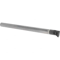 Kennametal - 18.54mm Min Bore Diam, 203.2mm OAL, 1/2" Shank Diam, E-SDUP Indexable Boring Bar - DP.. Insert, Screw Holding Method - Americas Industrial Supply