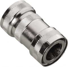 Vikan - 3/4 Garden Hose Coupler - Stainless Steel, Quick Disconnect Connector - Americas Industrial Supply