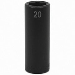 SK - Impact Socket - 1/2"DR 20MM DEEP IMPACT SOCKET - Americas Industrial Supply