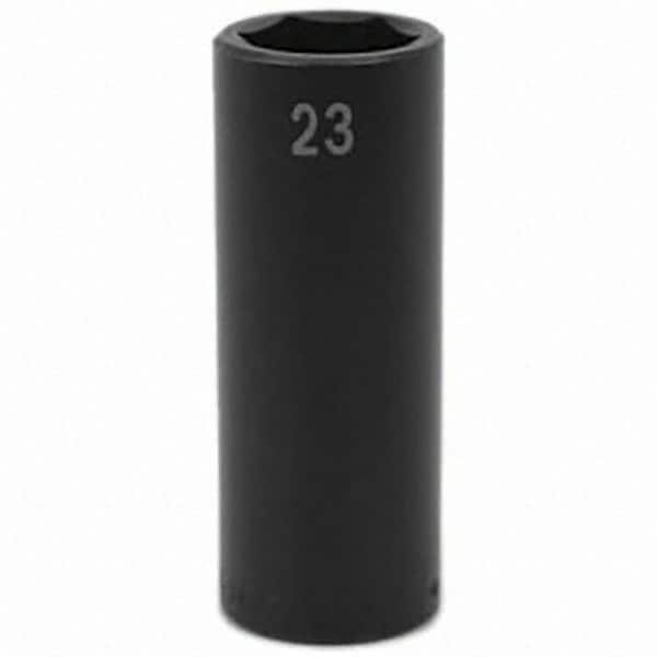 SK - Impact Socket - 1/2"DR 23MM DEEP IMPACT SOCKET - Americas Industrial Supply