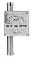 King - 1-1/2" Flange Port Stainless Steel Flowmeter - 1500 Max psi, 35 GPM, 316 Stainless Steel - Americas Industrial Supply