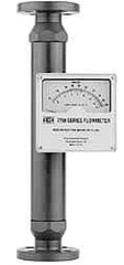 King - 2" NPT Port PVC/Hastelloy Flowmeter - 125 Max psi, 100 GPM, PVC - Americas Industrial Supply