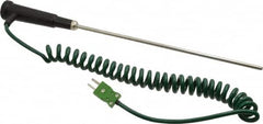 Hanna Instruments - to 1650°F, Liquid, Thermocouple Probe - 6 Sec Response Time - Americas Industrial Supply