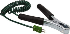 Hanna Instruments - to 390°F, Clamp, Thermocouple Probe - 8 Sec Response Time - Americas Industrial Supply