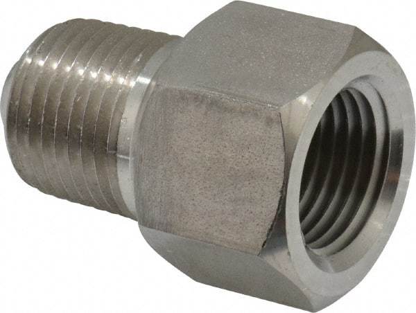 Made in USA - 1/2 Thread, 2,0000 Max psi, Pressure Snubber - Water and Light Oil, 303 Material Grade - Americas Industrial Supply