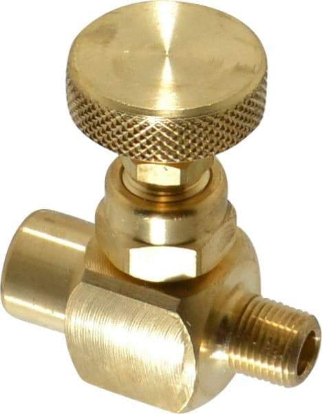 Made in USA - Needle Valve - Brass Valve - Americas Industrial Supply