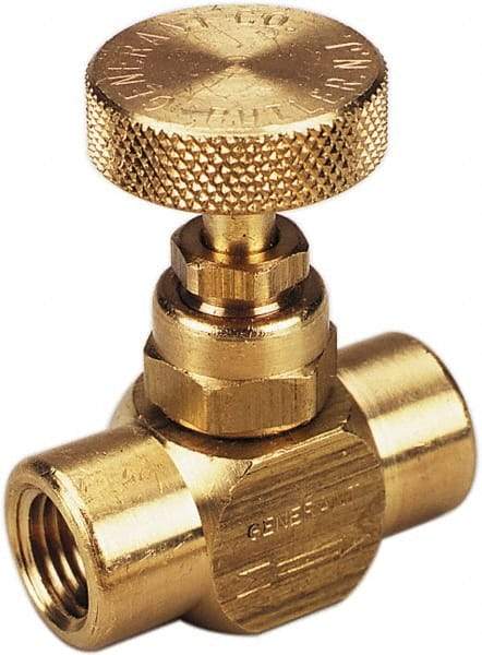 Made in USA - Needle Valve - Brass Valve - Americas Industrial Supply