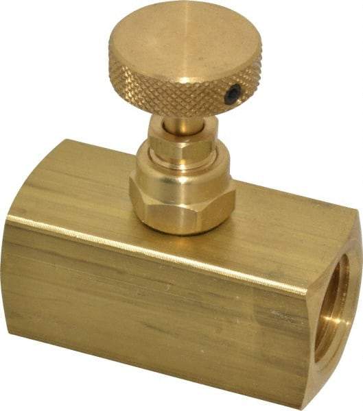 Made in USA - Needle Valve - Brass Valve - Americas Industrial Supply