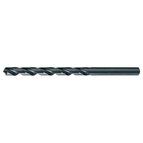 7/8 RHS / RHC HSS 118 Degree Radial Point General Purpose Taper Length Drill - Steam Oxide