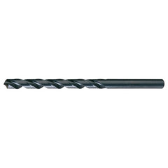 R RHS / RHC HSS 118 Degree Radial Point General Purpose Taper Length Drill - Steam Oxide - Exact Industrial Supply