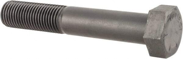 Value Collection - 1-1/2 - 6 UNC, 9" Length Under Head Hex Head Cap Screw - Partially Threaded, Grade 8 Alloy Steel, Uncoated, 2-1/4" Hex - Americas Industrial Supply