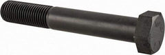 Value Collection - 1-3/4 - 5 UNC, 12" Length Under Head Hex Head Cap Screw - Partially Threaded, Grade 8 Alloy Steel, Uncoated, 2-5/8" Hex - Americas Industrial Supply