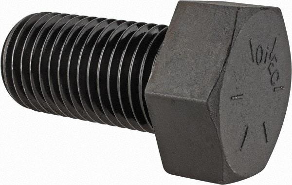 Value Collection - 2 - 4-1/2 UNC, 4" Length Under Head Hex Head Cap Screw - Fully Threaded, Grade 8 Alloy Steel, Uncoated, 3" Hex - Americas Industrial Supply
