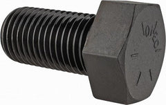 Value Collection - 2 - 4-1/2 UNC, 4" Length Under Head Hex Head Cap Screw - Fully Threaded, Grade 8 Alloy Steel, Uncoated, 3" Hex - Americas Industrial Supply