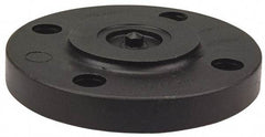 NIBCO - 3" Pipe, 7-1/2" OD, Polypropylene Blind Pipe Flange - Schedule 80, Black - Americas Industrial Supply