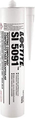 Loctite - 10.1 oz Cartridge Silicone - 0.33 min Working Time - Americas Industrial Supply