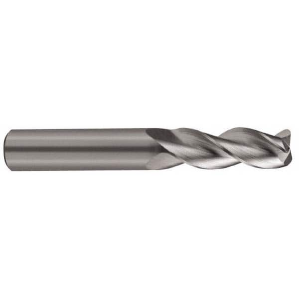 SGS - 3/4" Diam 3 Flute Solid Carbide 0.09" Corner Radius End Mill - Americas Industrial Supply