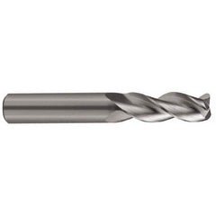 SGS - 1" Diam 3 Flute Solid Carbide 0.09" Corner Radius End Mill - Americas Industrial Supply