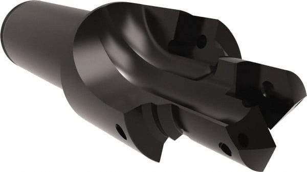 Allied Machine and Engineering - AND10050, MS 33649, SAE AS5202 Standard, 7/8-14" Thread, 10 Tube Dash Number, 60° Porting Angle, 0.896" Pilot Diam, 1" Shank Diam, Indexable Spade Blade Insert Porting Tool - 2 Porting Inserts, 4.571" Overall Length - Americas Industrial Supply