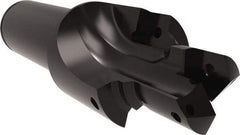 Allied Machine and Engineering - AND10050, MS 33649, SAE AS5202 Standard, 7/8-14" Thread, 10 Tube Dash Number, 60° Porting Angle, 0.896" Pilot Diam, 1" Shank Diam, Indexable Spade Blade Insert Porting Tool - 2 Porting Inserts, 4.571" Overall Length - Americas Industrial Supply