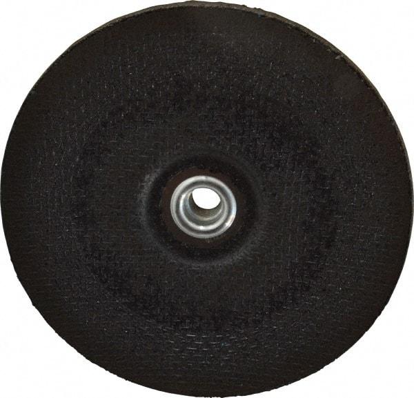 Norton - 24 Grit, 7" Wheel Diam, 1/4" Wheel Thickness, Type 28 Depressed Center Wheel - Aluminum Oxide, 8,600 Max RPM, Compatible with Angle Grinder - Americas Industrial Supply
