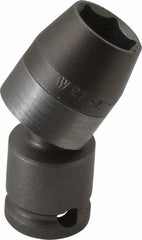 Apex - 3/8" Drive, Standard Hand Socket - 6 Points, 2-1/16" OAL, Steel - Americas Industrial Supply