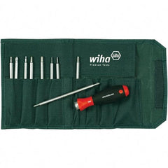 Wiha - Interchangeable Bit Screwdriver Handle - Phillips, Torx & Square Tip - Americas Industrial Supply